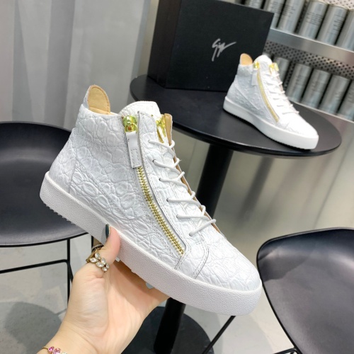 Wholesale Giuseppe Zanotti High Tops Shoes For Men #1186149 $92.00 USD, Wholesale Quality Replica Giuseppe Zanotti High Tops Shoes