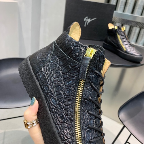 Replica Giuseppe Zanotti High Tops Shoes For Men #1186150 $92.00 USD for Wholesale