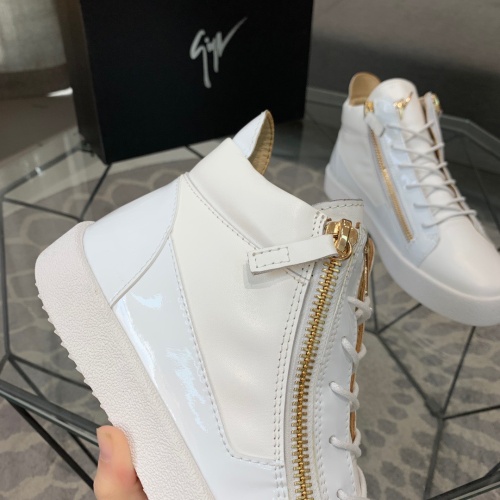 Replica Giuseppe Zanotti High Tops Shoes For Men #1186151 $92.00 USD for Wholesale