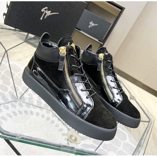 Wholesale Giuseppe Zanotti High Tops Shoes For Men #1186154 $92.00 USD, Wholesale Quality Replica Giuseppe Zanotti High Tops Shoes