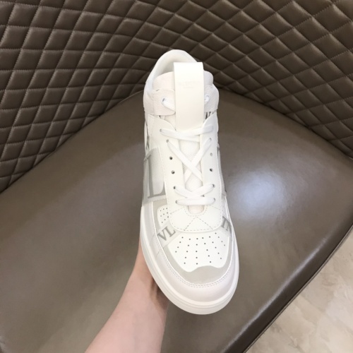 Replica Valentino High Tops Shoes For Men #1186565 $85.00 USD for Wholesale