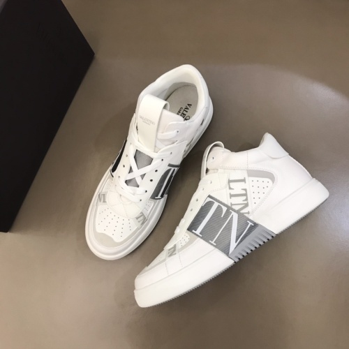 Wholesale Valentino High Tops Shoes For Men #1186566 $85.00 USD, Wholesale Quality Replica Valentino High Tops Shoes