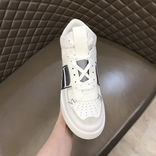 Replica Valentino High Tops Shoes For Men #1186566 $85.00 USD for Wholesale