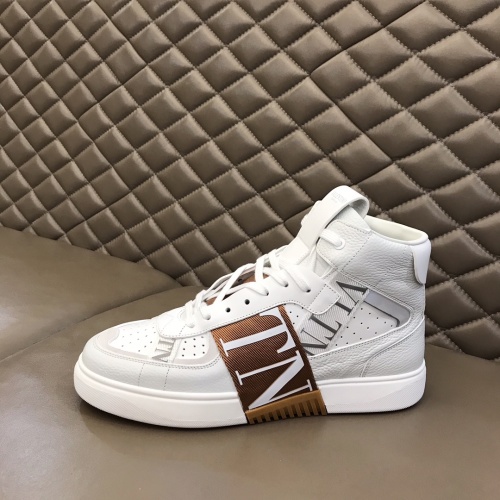 Replica Valentino High Tops Shoes For Men #1186567 $85.00 USD for Wholesale