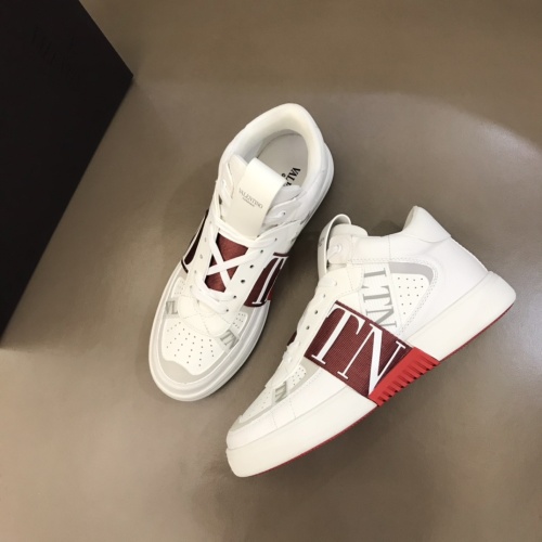 Wholesale Valentino High Tops Shoes For Men #1186568 $85.00 USD, Wholesale Quality Replica Valentino High Tops Shoes