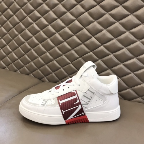 Replica Valentino High Tops Shoes For Men #1186568 $85.00 USD for Wholesale