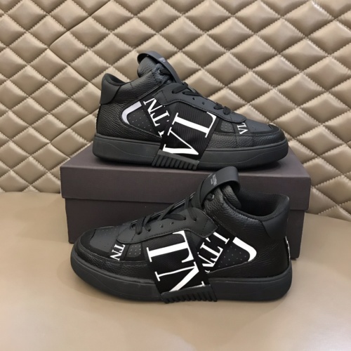 Replica Valentino High Tops Shoes For Men #1186572 $85.00 USD for Wholesale