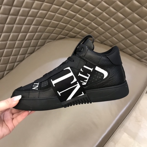 Replica Valentino High Tops Shoes For Men #1186572 $85.00 USD for Wholesale