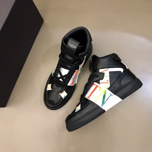 Wholesale Valentino High Tops Shoes For Men #1186574 $85.00 USD, Wholesale Quality Replica Valentino High Tops Shoes