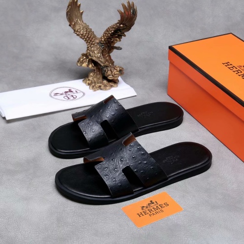 Wholesale Hermes Slippers For Men #1186621 $45.00 USD, Wholesale Quality Replica Hermes Slippers