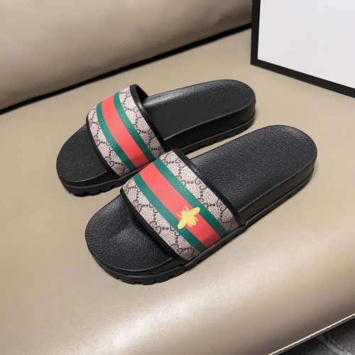 Wholesale Gucci Slippers For Men #1186720 $45.00 USD, Wholesale Quality Replica Gucci Slippers