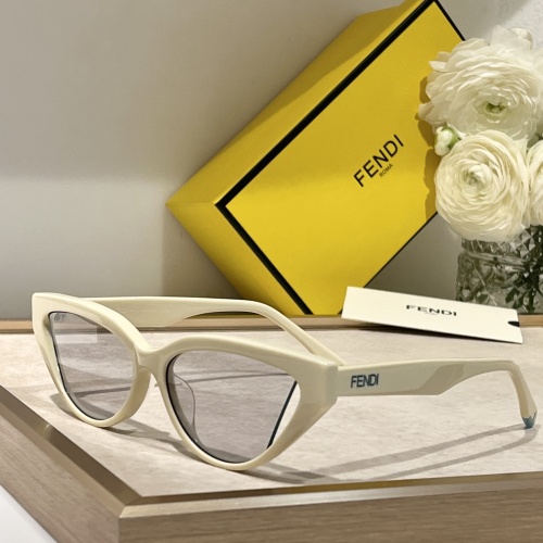 Wholesale Fendi AAA Quality Sunglasses #1187265 $60.00 USD, Wholesale Quality Replica Fendi AAA Quality Sunglasses