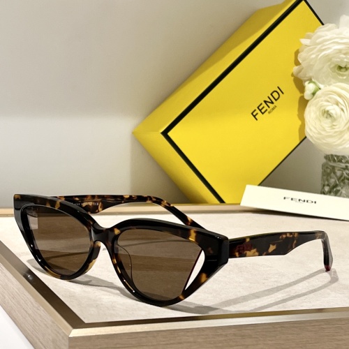 Wholesale Fendi AAA Quality Sunglasses #1187268 $60.00 USD, Wholesale Quality Replica Fendi AAA Quality Sunglasses