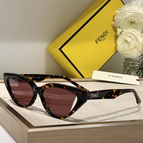 Wholesale Fendi AAA Quality Sunglasses #1187269 $60.00 USD, Wholesale Quality Replica Fendi AAA Quality Sunglasses