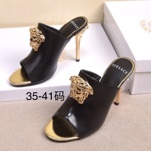 Wholesale Versace Sandal For Women #1187389 $80.00 USD, Wholesale Quality Replica Versace Sandal