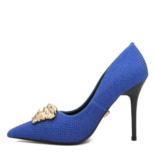 Replica Versace High-Heeled Shoes For Women #1187394 $80.00 USD for Wholesale