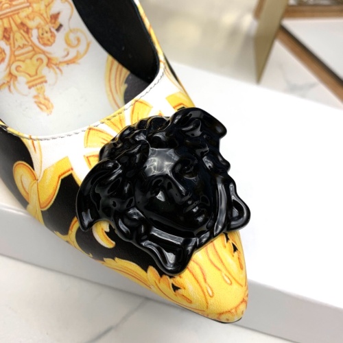 Replica Versace High-Heeled Shoes For Women #1187400 $82.00 USD for Wholesale