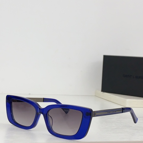 Wholesale Yves Saint Laurent YSL AAA Quality Sunglasses #1187552 $60.00 USD, Wholesale Quality Replica Yves Saint Laurent YSL AAA Quality Sunglasses