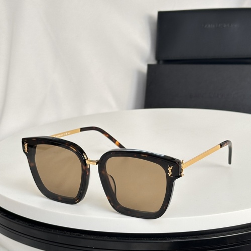 Wholesale Yves Saint Laurent YSL AAA Quality Sunglasses #1187555 $64.00 USD, Wholesale Quality Replica Yves Saint Laurent YSL AAA Quality Sunglasses