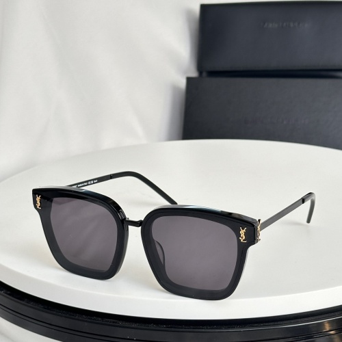 Wholesale Yves Saint Laurent YSL AAA Quality Sunglasses #1187558 $64.00 USD, Wholesale Quality Replica Yves Saint Laurent YSL AAA Quality Sunglasses