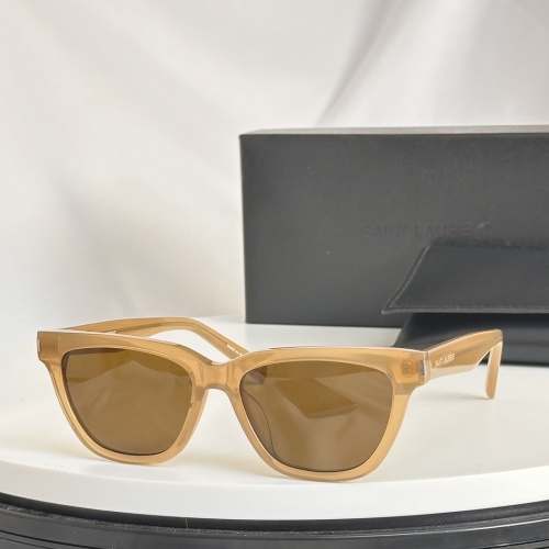 Wholesale Yves Saint Laurent YSL AAA Quality Sunglasses #1187767 $45.00 USD, Wholesale Quality Replica Yves Saint Laurent YSL AAA Quality Sunglasses