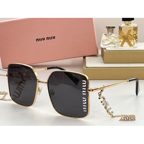 Wholesale MIU MIU AAA Quality Sunglasses #1187833 $68.00 USD, Wholesale Quality Replica MIU MIU AAA Sunglasses