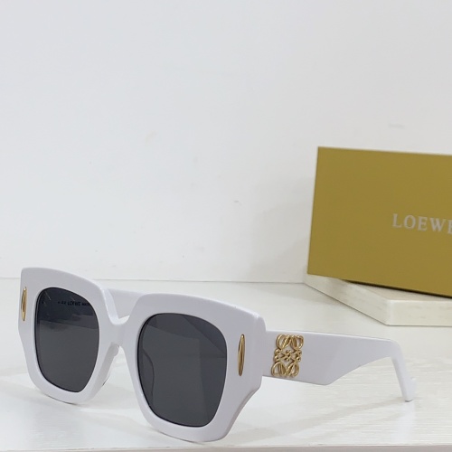 Wholesale LOEWE AAA Quality Sunglasses #1187841 $52.00 USD, Wholesale Quality Replica LOEWE AAA Quality Sunglasses