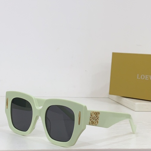 Wholesale LOEWE AAA Quality Sunglasses #1187842 $52.00 USD, Wholesale Quality Replica LOEWE AAA Quality Sunglasses