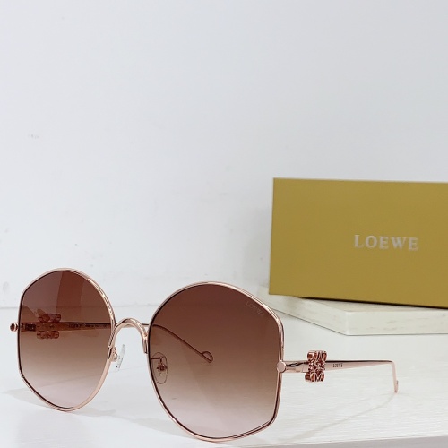 Wholesale LOEWE AAA Quality Sunglasses #1187860 $64.00 USD, Wholesale Quality Replica LOEWE AAA Quality Sunglasses