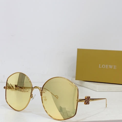 Wholesale LOEWE AAA Quality Sunglasses #1187862 $64.00 USD, Wholesale Quality Replica LOEWE AAA Quality Sunglasses