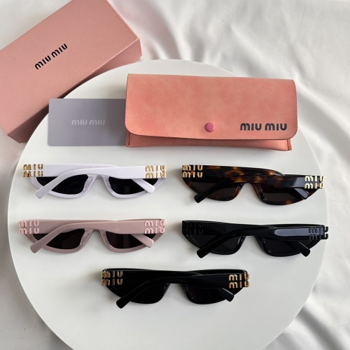 Replica MIU MIU AAA Quality Sunglasses #1187867 $64.00 USD for Wholesale