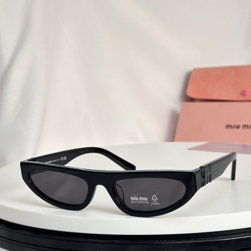 Wholesale MIU MIU AAA Quality Sunglasses #1187869 $64.00 USD, Wholesale Quality Replica MIU MIU AAA Sunglasses