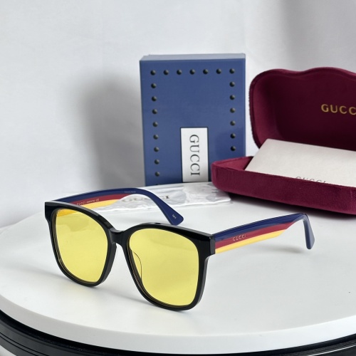 Wholesale Gucci AAA Quality Sunglasses #1188036 $48.00 USD, Wholesale Quality Replica Gucci AAA Quality Sunglasses