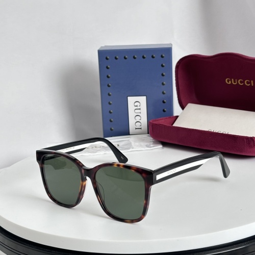 Wholesale Gucci AAA Quality Sunglasses #1188037 $48.00 USD, Wholesale Quality Replica Gucci AAA Quality Sunglasses