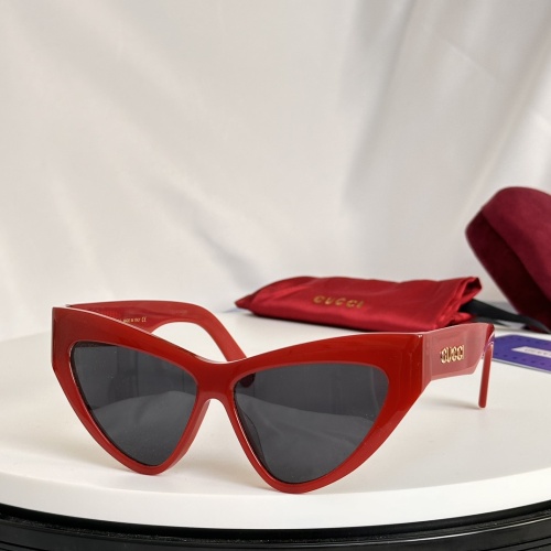 Wholesale Gucci AAA Quality Sunglasses #1188055 $52.00 USD, Wholesale Quality Replica Gucci AAA Quality Sunglasses