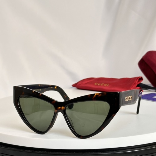 Wholesale Gucci AAA Quality Sunglasses #1188057 $52.00 USD, Wholesale Quality Replica Gucci AAA Quality Sunglasses