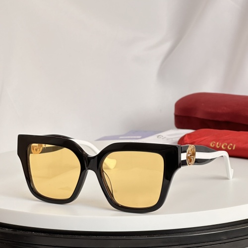 Wholesale Gucci AAA Quality Sunglasses #1188064 $60.00 USD, Wholesale Quality Replica Gucci AAA Quality Sunglasses