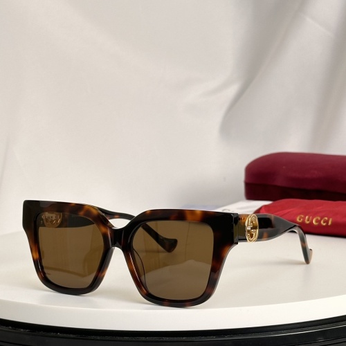 Wholesale Gucci AAA Quality Sunglasses #1188065 $60.00 USD, Wholesale Quality Replica Gucci AAA Quality Sunglasses