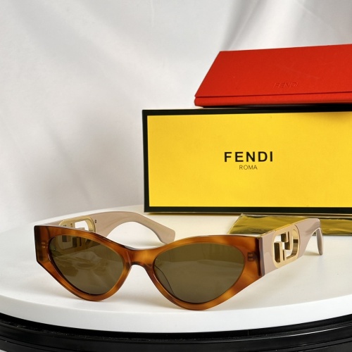 Wholesale Fendi AAA Quality Sunglasses #1188212 $48.00 USD, Wholesale Quality Replica Fendi AAA Quality Sunglasses