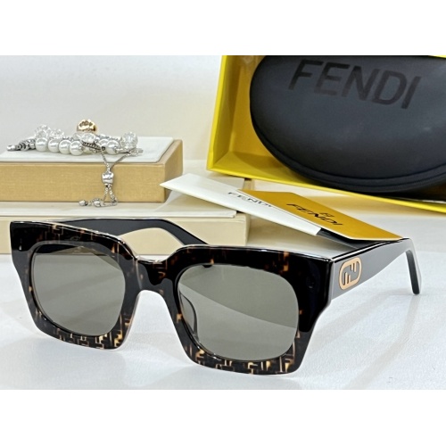 Wholesale Fendi AAA Quality Sunglasses #1188228 $60.00 USD, Wholesale Quality Replica Fendi AAA Quality Sunglasses