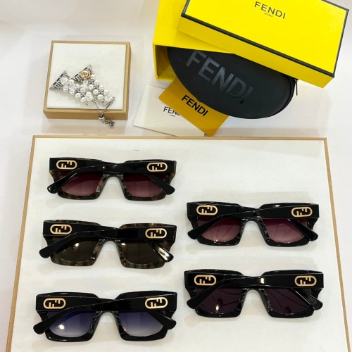 Replica Fendi AAA Quality Sunglasses #1188229 $60.00 USD for Wholesale