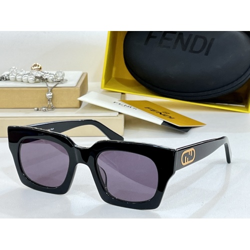 Wholesale Fendi AAA Quality Sunglasses #1188230 $60.00 USD, Wholesale Quality Replica Fendi AAA Quality Sunglasses