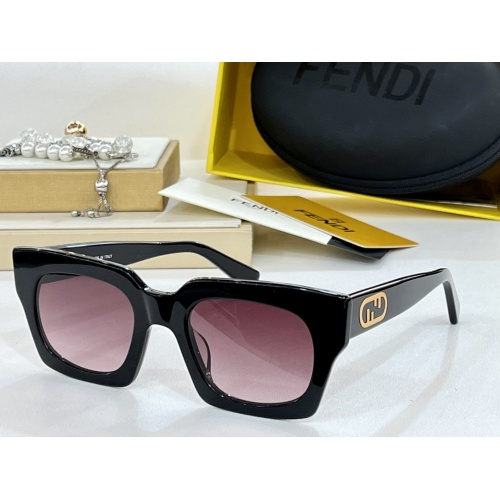 Wholesale Fendi AAA Quality Sunglasses #1188231 $60.00 USD, Wholesale Quality Replica Fendi AAA Quality Sunglasses