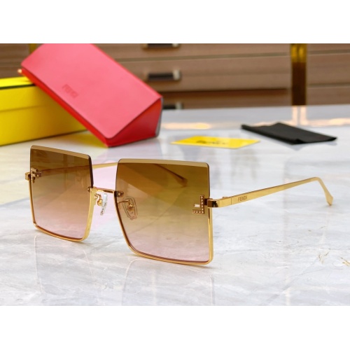 Wholesale Fendi AAA Quality Sunglasses #1188237 $60.00 USD, Wholesale Quality Replica Fendi AAA Quality Sunglasses