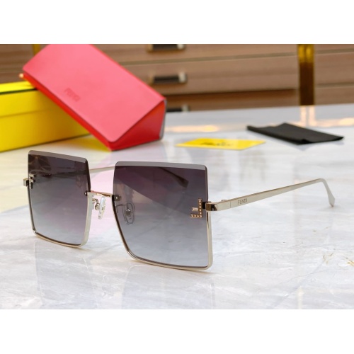 Wholesale Fendi AAA Quality Sunglasses #1188238 $60.00 USD, Wholesale Quality Replica Fendi AAA Quality Sunglasses