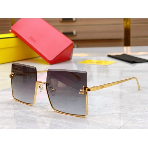 Wholesale Fendi AAA Quality Sunglasses #1188239 $60.00 USD, Wholesale Quality Replica Fendi AAA Quality Sunglasses