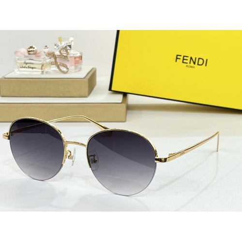 Wholesale Fendi AAA Quality Sunglasses #1188242 $64.00 USD, Wholesale Quality Replica Fendi AAA Quality Sunglasses