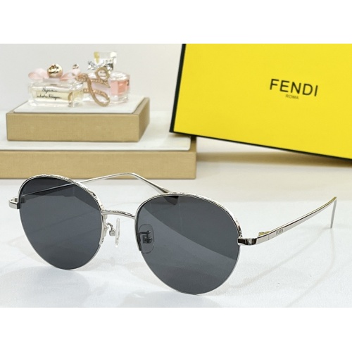 Wholesale Fendi AAA Quality Sunglasses #1188243 $64.00 USD, Wholesale Quality Replica Fendi AAA Quality Sunglasses