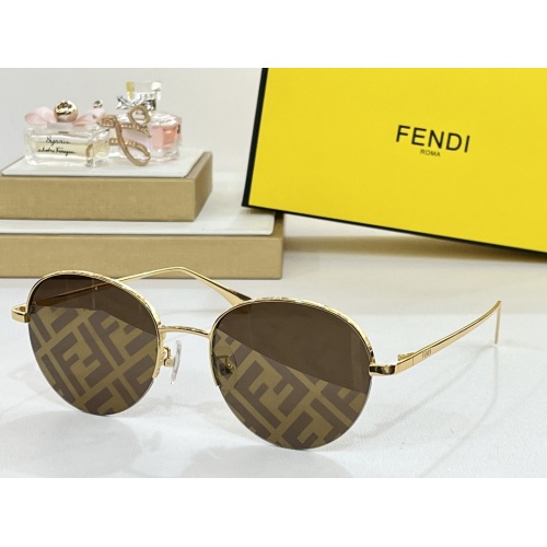 Wholesale Fendi AAA Quality Sunglasses #1188246 $64.00 USD, Wholesale Quality Replica Fendi AAA Quality Sunglasses