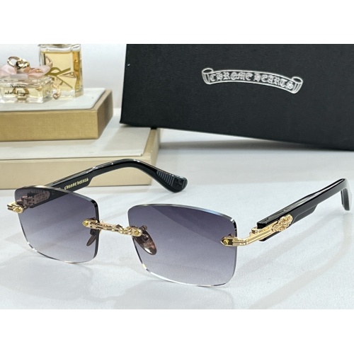 Wholesale Chrome Hearts AAA Quality Sunglasses #1188283 $68.00 USD, Wholesale Quality Replica Chrome Hearts AAA Quality Sunglasses